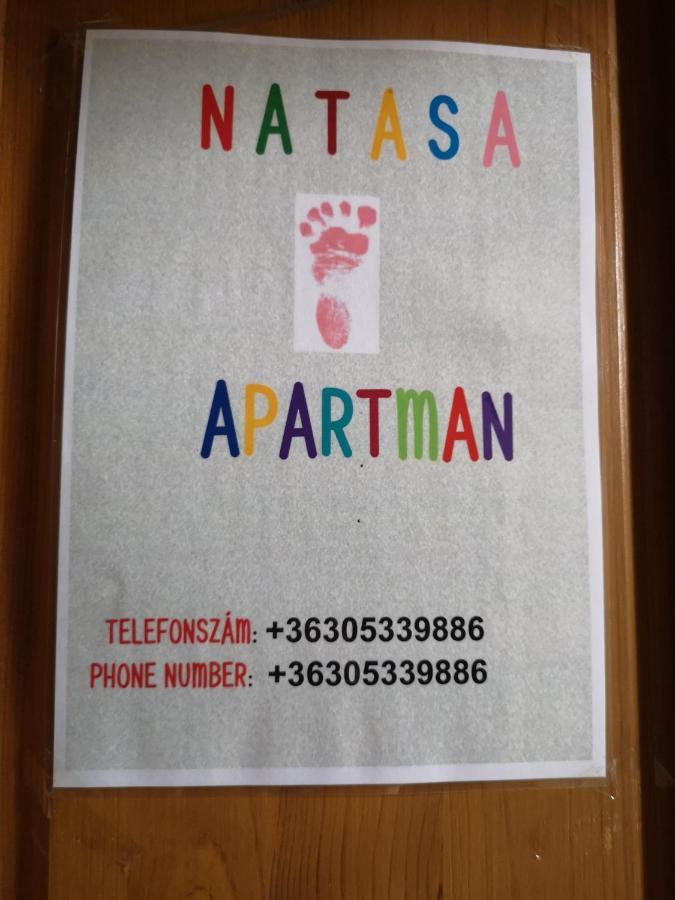 Natasa Apartman Орошгаза Екстер'єр фото